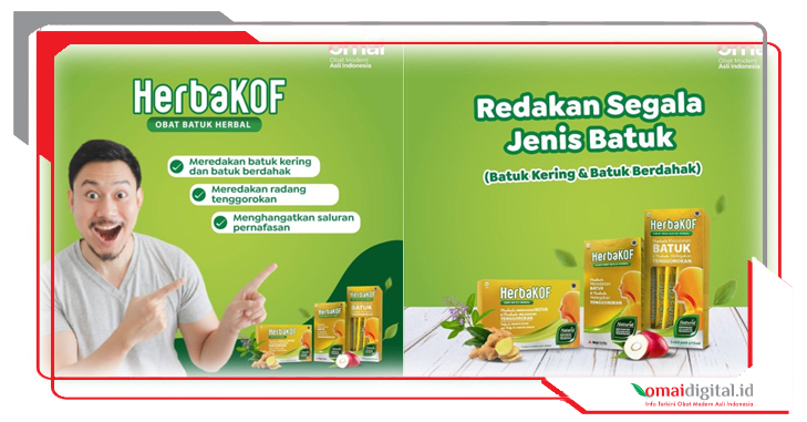 HerbaKOF: Obat Modern Asli Indonesia, Redakan Segala Jenis Batuk